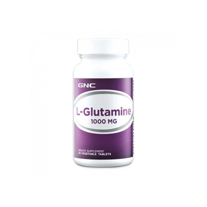 Глутамін GNC L-Glutamine 1000 mg - 50 tabl (EXP 06/23)