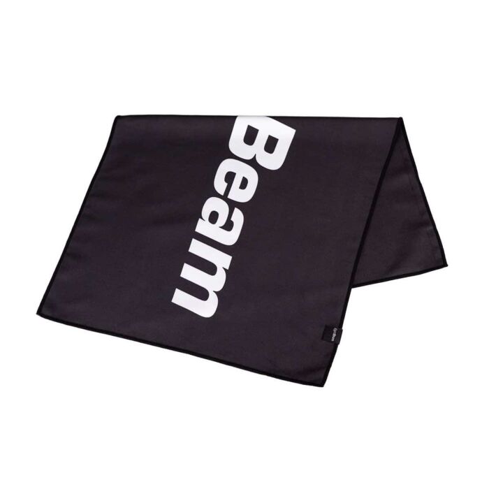 Полотенце GymBeam Мини спортивное быстросохнущее полотенце Black