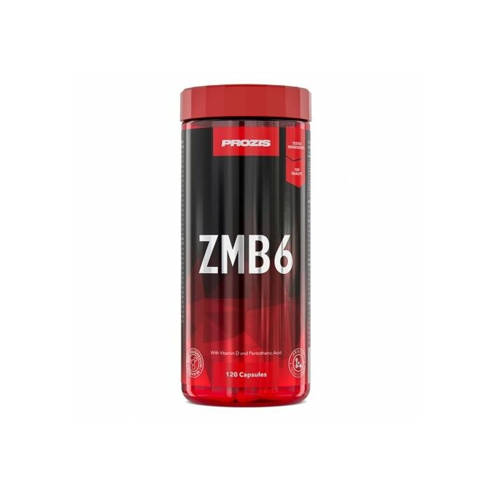 Цинк, магния аспартат плюс витамин В6  ZMB6 - Zinc + Magnesium + B6 - 120 капс