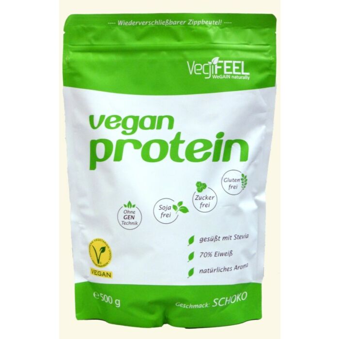 Комплексный протеин  Вегетарианский протеин VegiFEEL Vegan Protein 500 грамм
