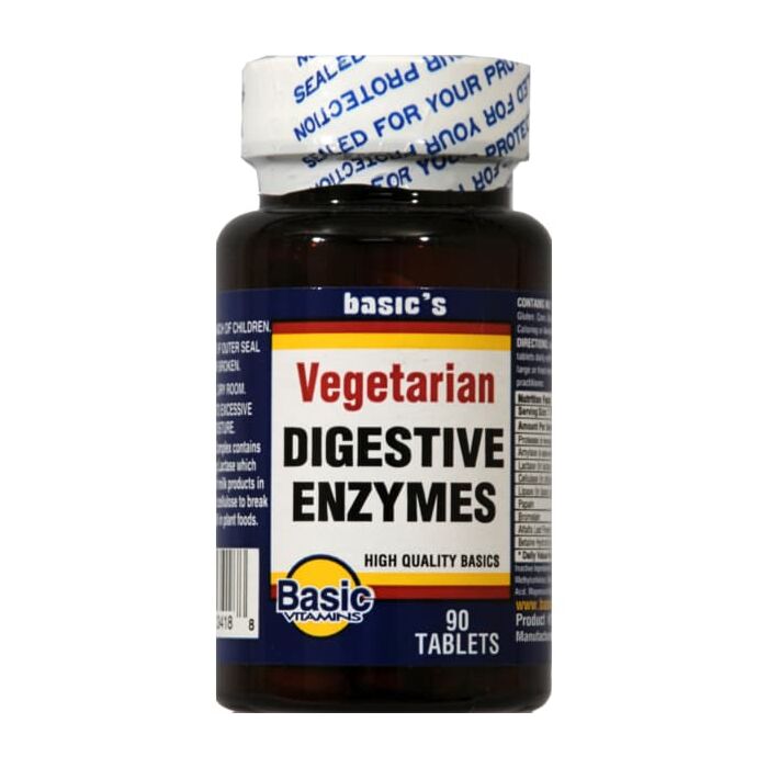 Vegeterian digestive enzymes 90 tablets