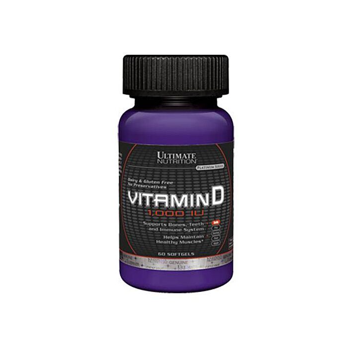 Ultimate Nutrition Vitamin D - 60 гель.кап.