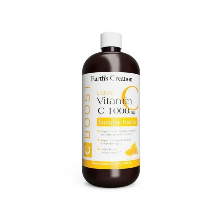 Витамин С Earth's Creation Liquid Vitamin C 1000mg - 473 мл