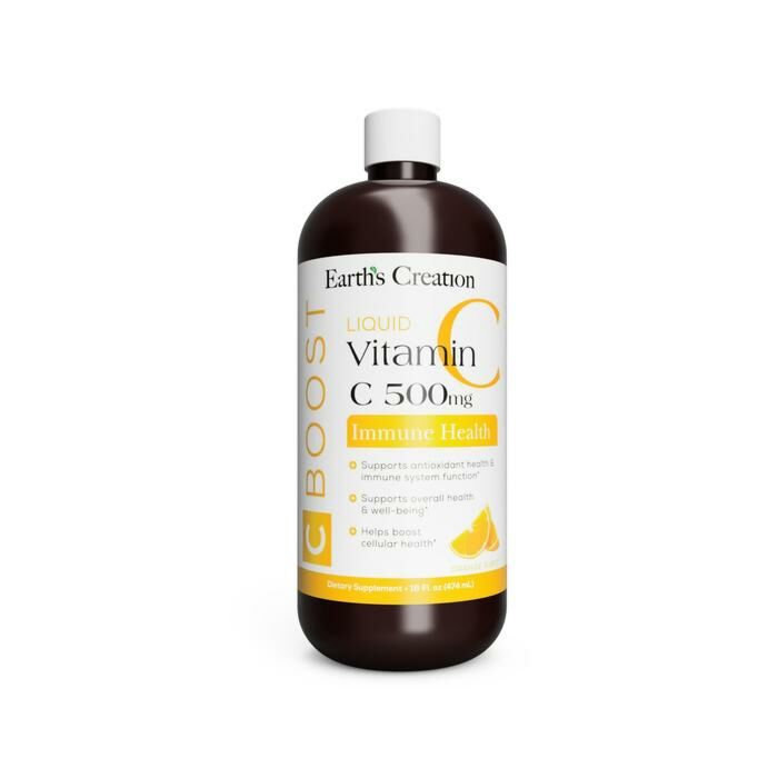 Вітамин С Earth's Creation Liquid Vitamin C 500mg - 474 мл