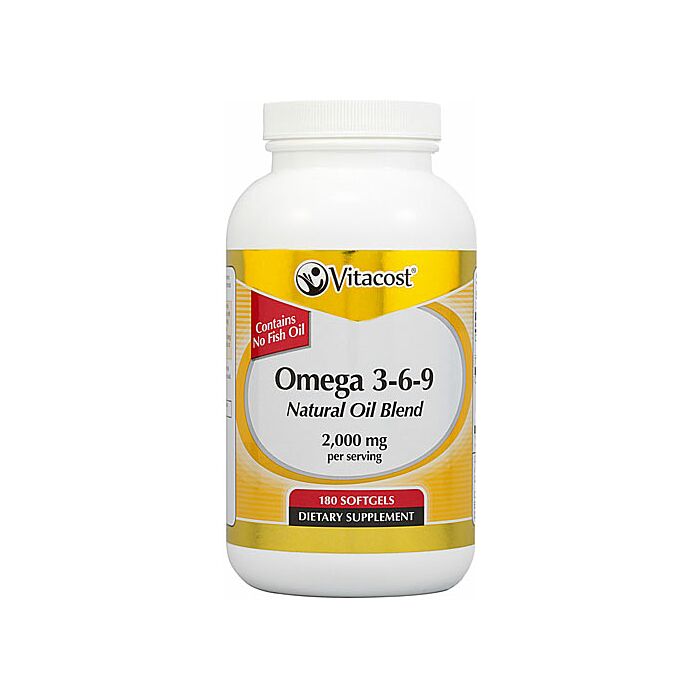 Omega 3-6-9 Natural Oil Blend 2000 mg - 180 капсул
