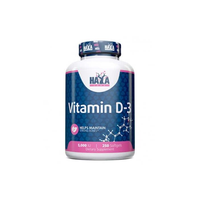 Вітамин D Haya Labs Vitamin D-3 / 5000 IU - 250 Softgels