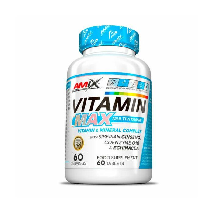 Мультивітамінний комплекс Amix Vitamin Max Multivitamin - 60 tablets