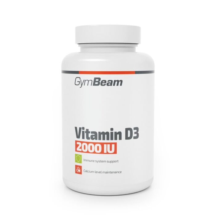 Витамин D GymBeam Vitamin D3 2000 IU, 120 capsules