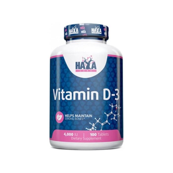 Витамин D Haya Labs Vitamin D3 4000 IU 100 tablets