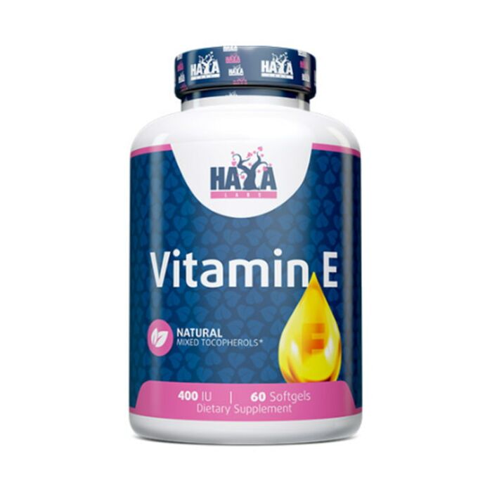 Вітамин E Haya Labs Vitamine E 400 IU - 60 softgels