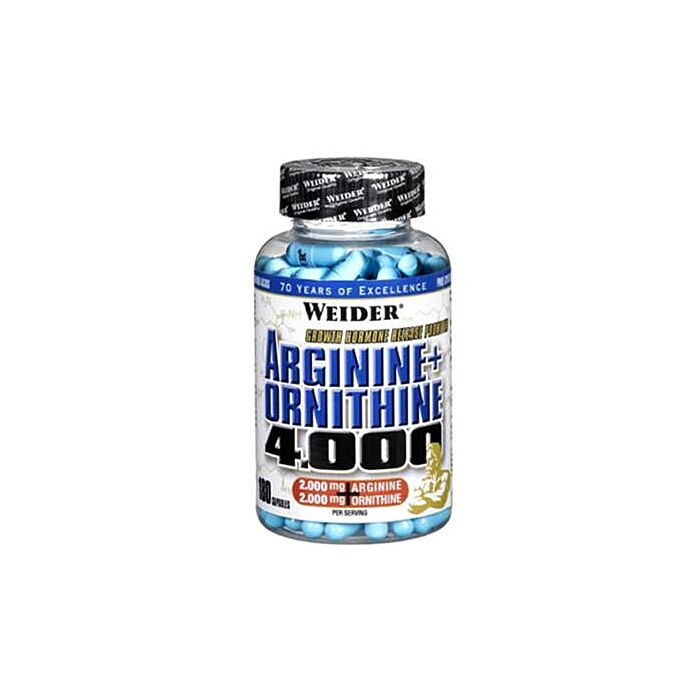Аргінін Weider L-Arginine + Ornitin 4000 180 капс