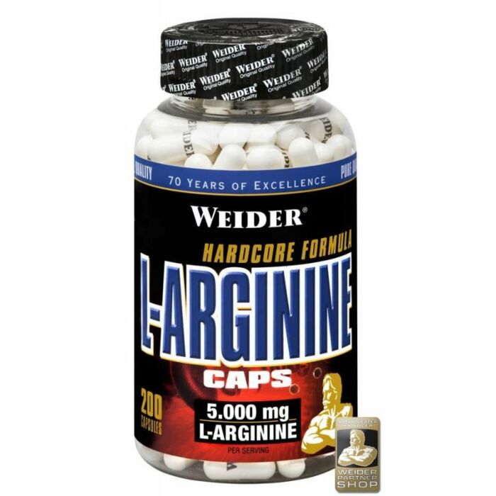 Аргінін Weider L-Arginine Caps 200 капс