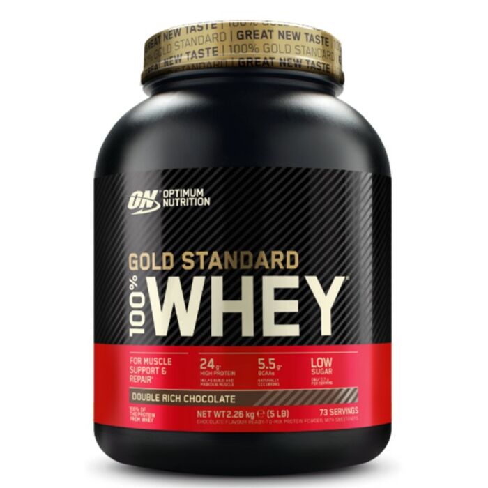 Сироватковий протеїн Optimum Nutrition 100% Whey Gold Standard Protein 2273 грамів EU