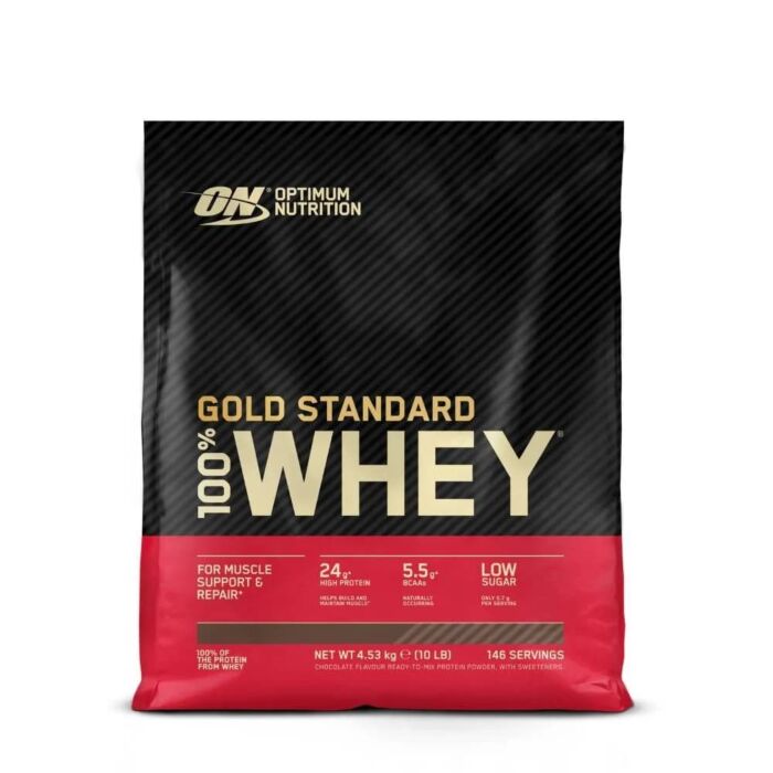 Сироватковий протеїн Optimum Nutrition 100% Whey Gold Standard Protein 4545 грамм  EU