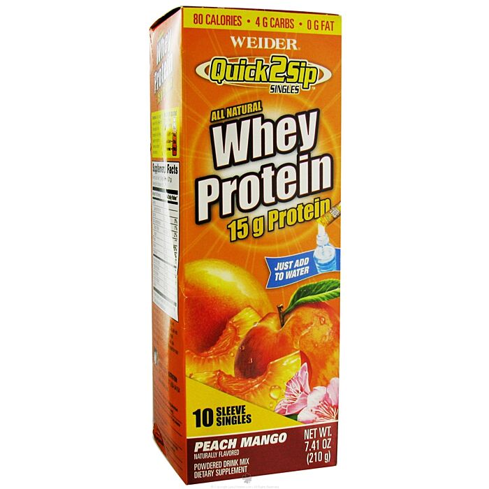 Weider Whey Protein Quick-2-Sip 21 грамм