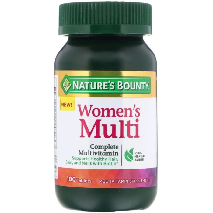 Вітамины для жінок Nature's Bounty Women's Multi Complete Multivitamin 100 Tablets