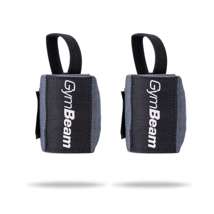 Бинти GymBeam FIRM Wrist Wraps Dark Grey