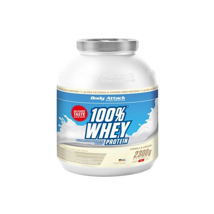 Сироватковий протеїн Body Attack 100% Whey Protein - 2300g