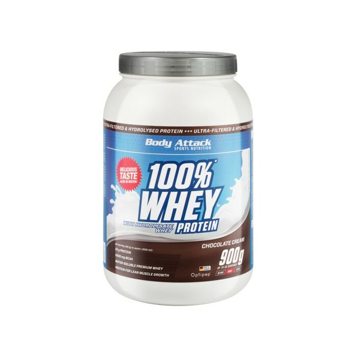 Сироватковий протеїн Body Attack 100% Whey Protein - 900g