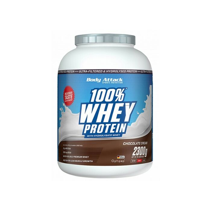 Сывороточный протеин Body Attack 100% Whey Protein - 2300g