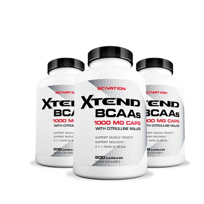 БЦАА Scivation Xtend BCAA 200 капс Scivation