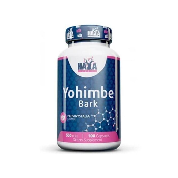 Жиросжигатель Haya Labs Yohimbe Bark 500 mg 100 capsules