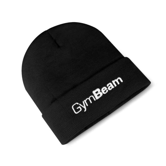 GymBeam Зимова шапка Beanie Black