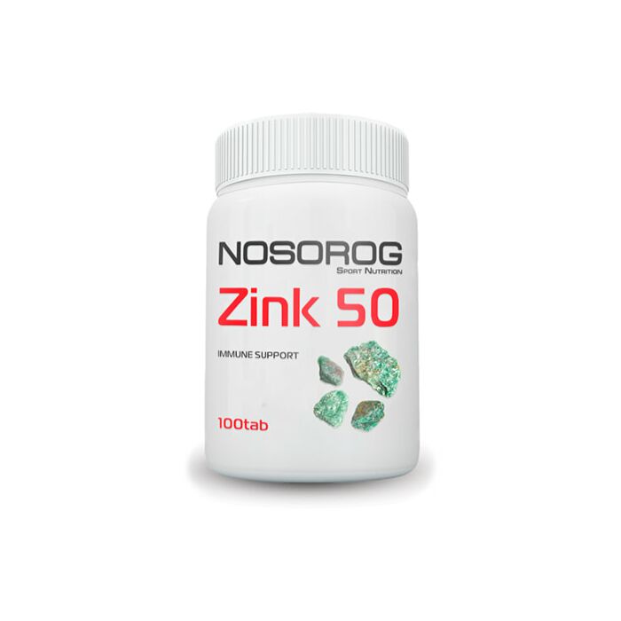 Цинк Nosorog Nosorog Zinc 50, 100 таб