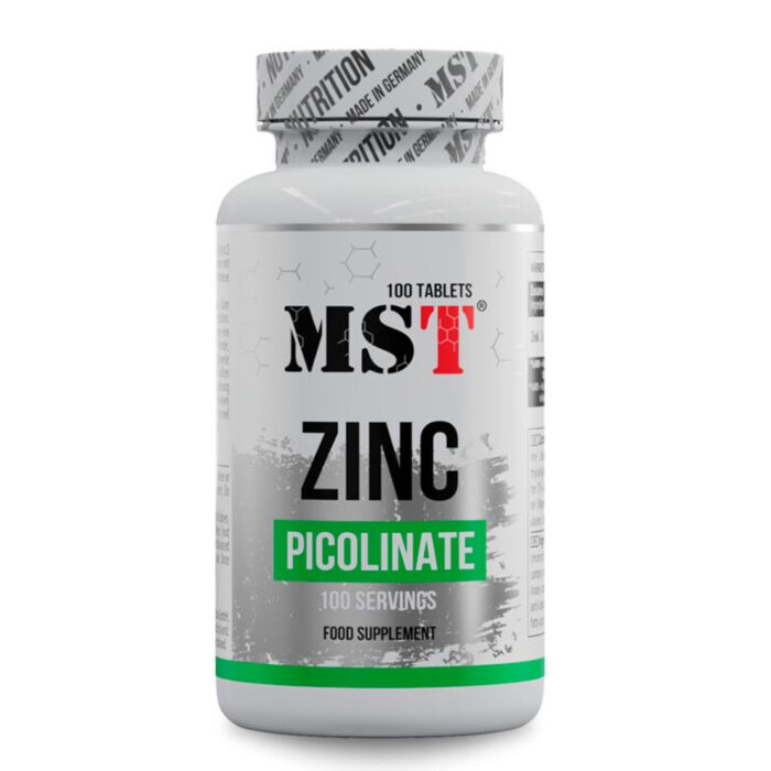 Цинк MST Zinc Picolinate 100 tabletss