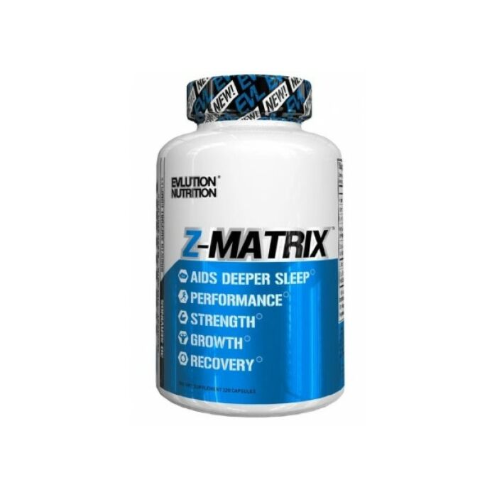 Цинк, магния аспартат плюс витамин В6 Evlution Nutrition Z-MATRIX 120 CAPS
