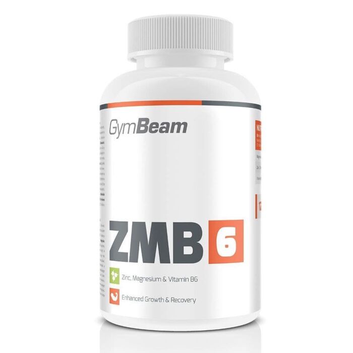 Цинк, магния аспартат плюс витамин В6 GymBeam ZMB-6
