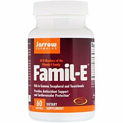 Jarrow Formulas, Famil-E, 60 капсул