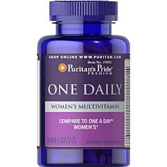 One Daily Women's Multivitamin 100 caps.