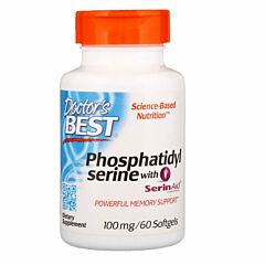 Phosphatidylserine with SerinAid, 100 мг, 60 желатиновых капсул