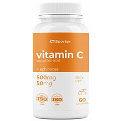 Vitamin C + Echinacea - 60 капсул