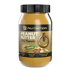 Peanut butter smooth 100% 900 г