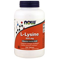 L-Lysine 500mg 250 tabs