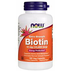 Biotin 10mg (10,000mcg) 120 капс