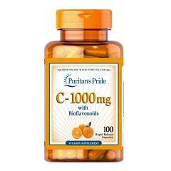 Vitamin C-1000 mg with Bioflavonoids 100 caps.