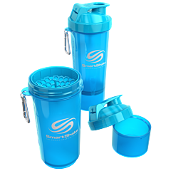 SmartShake Slim 500 мл NEON BLUE