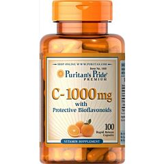 Vitamin C-1000 mg with Bioflavonoids and Rose Hips 100 кап