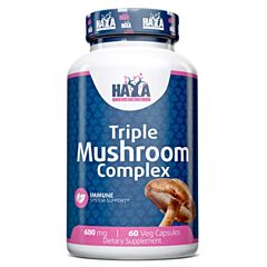 Triple Mushroom Complex 600 mg - 60 Veg Capsules