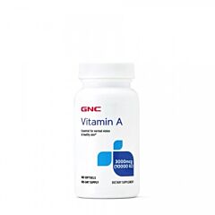 GNC Vitamin A 10000 UI - 180 caps