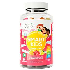 Smart Kids Omega 3 + DHA - 60 жеват. конфет