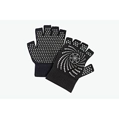 Перчатки Для Йоги Grippy Yoga Gloves Black