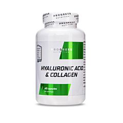 Картинка Progress Nutrition Hyaluronic Acid and Collagen (60 caps)