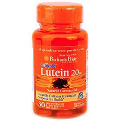 Картинка Puritan's pride Lutein 20 mg with Zeaxanthin 30 Softgels