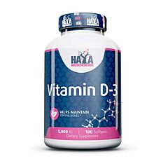 Vitamin D-3 / 5000 IU - 100 Softgels