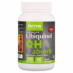 Ubiquinol QH-Absorb, 200 мг, 60 желатиновых капсул