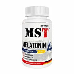 Melatonine 4 + Magnesium + B6 - 100 Vcaps